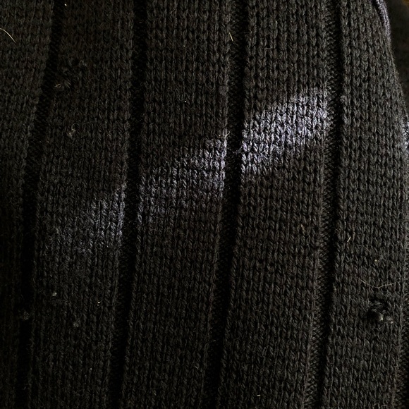 VTG Wool Patchwork Mock Sweater - Picture 8 of 9